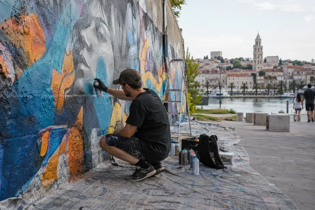 Legalni zidovi za grafite u Hrvatskoj – kako funkcioniraju