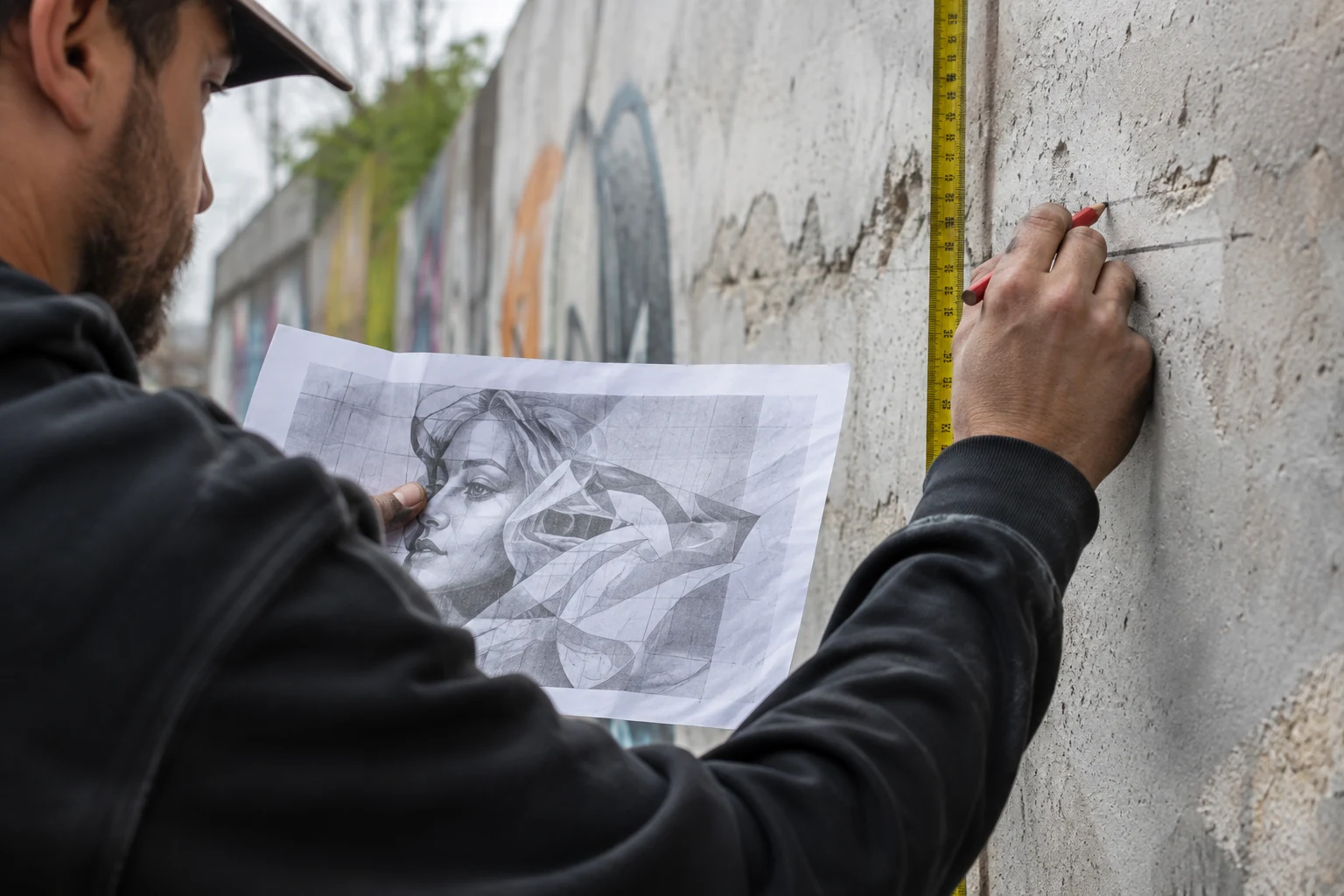 Fotografija za temu legalni zidovi za grafite